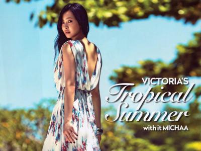 Cantiknya, Victoria f(x) Nikmati Musim Panas Saat Pemotretan di Bali